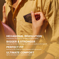 Lelo Hex Respect XL Condoms (Info 2)