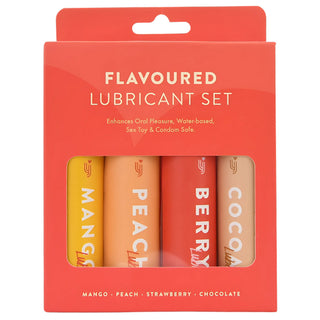 Loving Joy Flavoured Lubricant Set (4x 30ml) - Front of Packaging