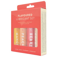 Loving Joy Flavoured Lubricant Set (4x 30ml) - Angled Packaging Shot 2