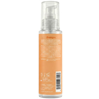 Loving Joy Peach Flavoured Lubricant (Back) [100ml]