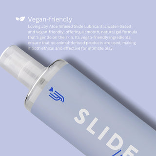 Loving Joy Slide Water-Based Lubricant (500ml) - Info 4 Vegan-Friendly