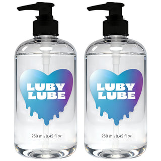 Luby Lube Water-Based Intimate Lubricant (2x 250ml)