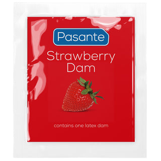 Pasante Assorted Oral Dams (36 Pack) - Strawberry Dam