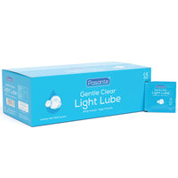 Pasante Gentle Light Clear Lube Sachets (5ml x 144)