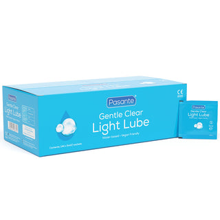 Pasante Gentle Light Clear Lube Sachets (5ml x 144)