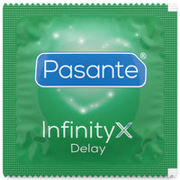 Pasante Infinity X Delay Condoms (Foil Shot)