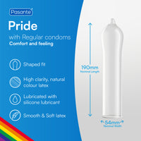 Pasante Pride Condoms (144 Pack) - Info