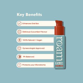 Roam Taste Lube (Info 1 - key benefits)