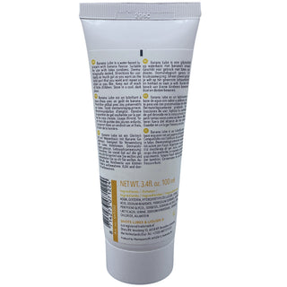 Shots Lubes & Liquids Banana Lubricant (100ml) - Back of Packaging