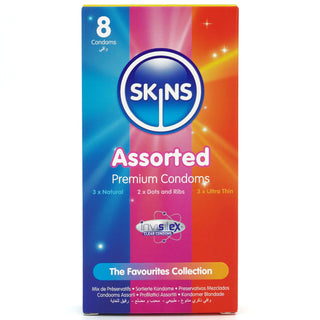 Skins Assorted Condoms [8 Pack]
