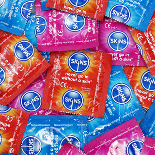 Skins Assorted Condoms (Lifestyle Shot)