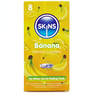 Skins Banana Condoms [8 Pack]