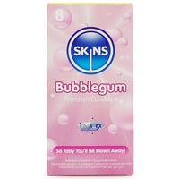 Skins Bubblegum Condoms (Front) [8 Pack]