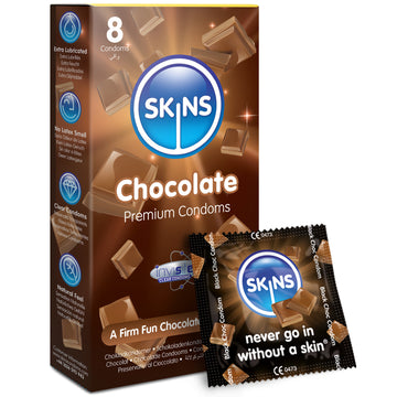 Skins Chocolate Condoms (8 Pack)