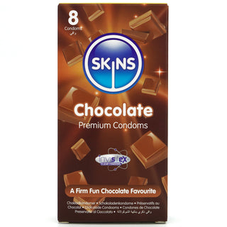 Skins Chocolate Condoms (Front) [8 Pack]