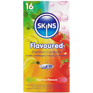 Skins Flavoured Condoms [16 Pack]