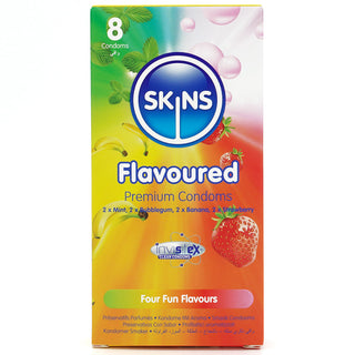 Skins Flavoured Condoms [8 Pack]