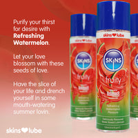 Skins Fruity Refreshing Watermelon Pleasure Water-Based Lubricant (Info 4)