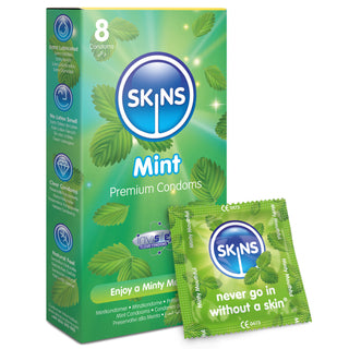 Skins Mint Condoms (8 Pack)