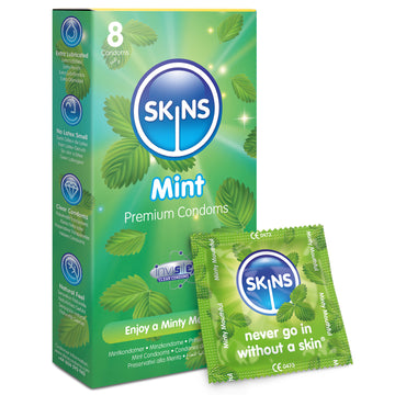 Skins Mint Condoms (8 Pack)