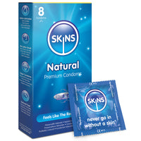 Skins Natural Condoms (8 Pack)