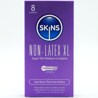 Skins Non-Latex XL Condoms [8 Pack]
