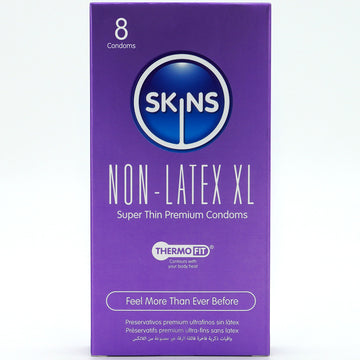 Skins Non-Latex XL Condoms [8 Pack]