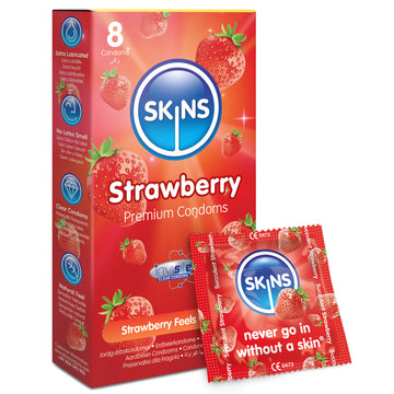 Skins Strawberry Condoms 