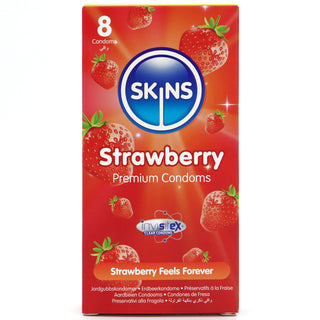 Skins Strawberry Condoms (Front)