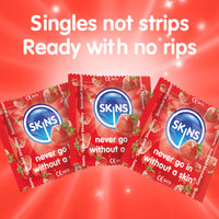 Skins Strawberry Condoms (Info 1)