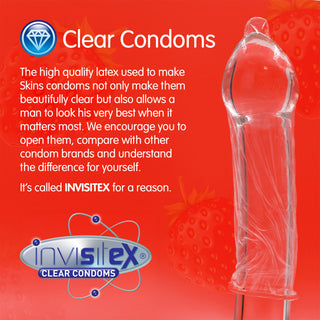 Skins Strawberry Condoms (Info 2)
