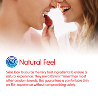 Skins Strawberry Condoms (Info 4)