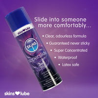 Skins Superslide Silicone Based Lubricant (Info 5 - slide into someone more comfortably)