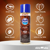 Skins Tasty Double Chocolate Desire Water-Based Lubricant (Info 1)