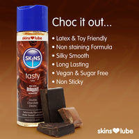 Skins Tasty Double Chocolate Desire Water-Based Lubricant (Info 5 - choc it out)