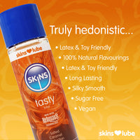 Skins Tasty Salted Caramel Seduction Water-Based Lubricant (Info 4 - truly hedonistic)