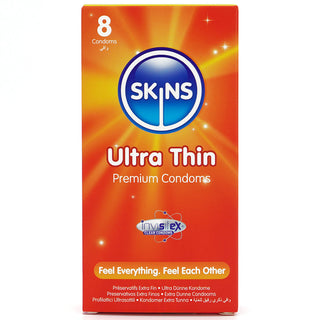 Skins Ultra Thin Condoms (Front) [8 Pack]