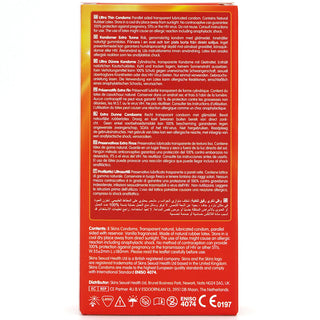 Skins Ultra Thin Condoms (Back) [8 Pack]