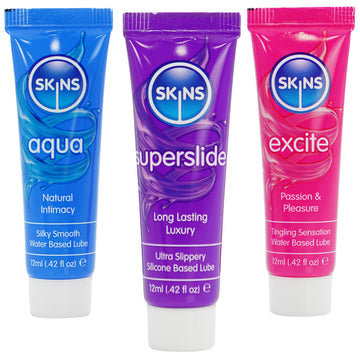 Skins Vital Lubes (3 x 12ml Tubes)