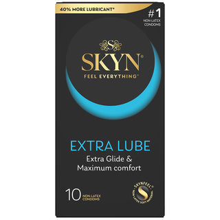 Skyn Extra Lubricated Non-Latex Condoms (10 Pack)