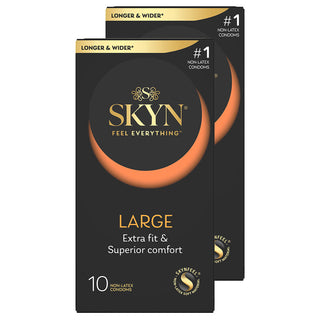 Skyn Large Non-Latex Condoms (20 Pack)