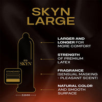 Skyn Large Non-Latex Condoms (Info 1)