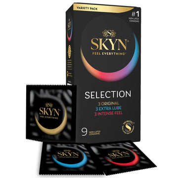 Skyn Selection Non-Latex Condoms (9 Pack)