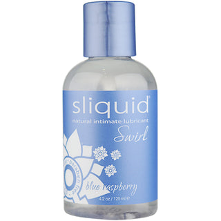 Sliquid Natural Intimate Lubricant Swirl Blue Raspberry (125ml)