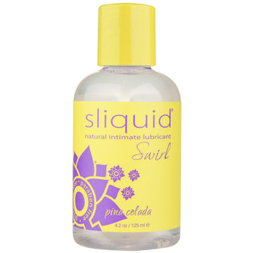 Sliquid Natural Intimate Lubricant Swirl Pina Colada (125ml)
