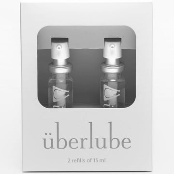 Uberlube Luxury Silicone Lubricant Refills (2x 15ml)