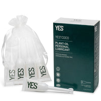 YES COCO Plant-Oil Lubricant Applicators (6 x 5ml) Additional Shot