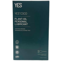 YES COCO Plant-Oil Lubricant Applicators (6 x 5ml) - Front of Packaging