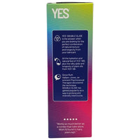 YES DG Double Glide Water & Plant-Oil Based Lubricants (100ml + 80ml) - Right Side of Packaging