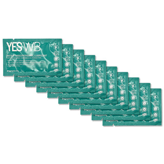 YES WB Water-Based Lubricant Sachet (7ml) - 10 Sachets